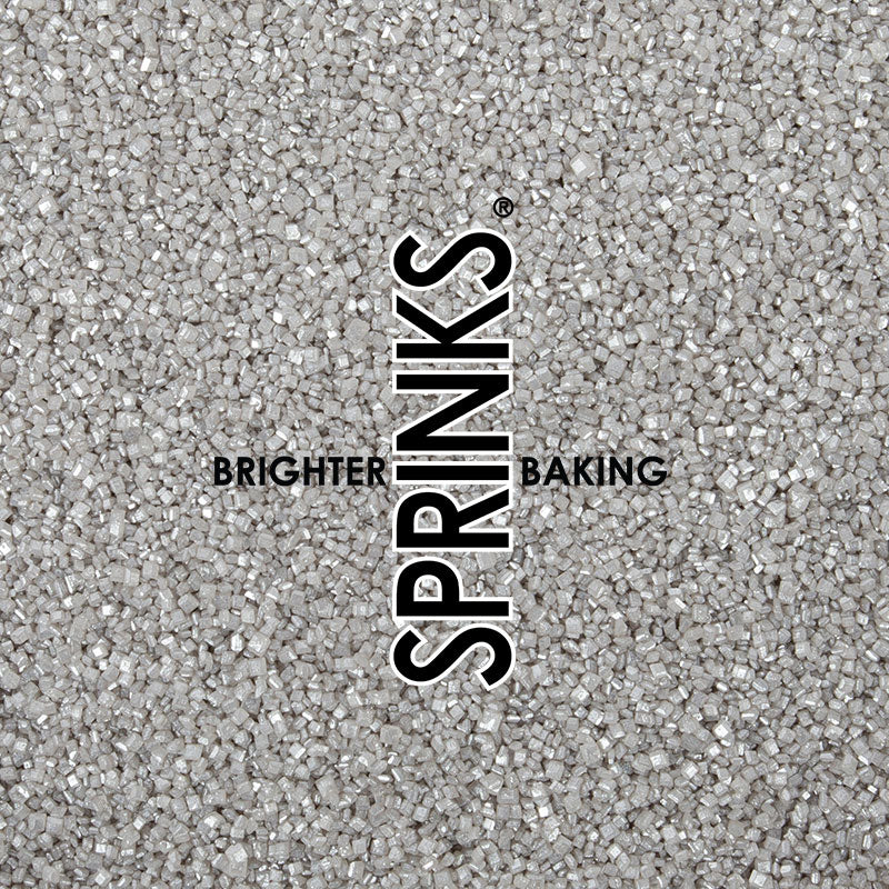 Sprinks Sanding Sugar Silver 500g
