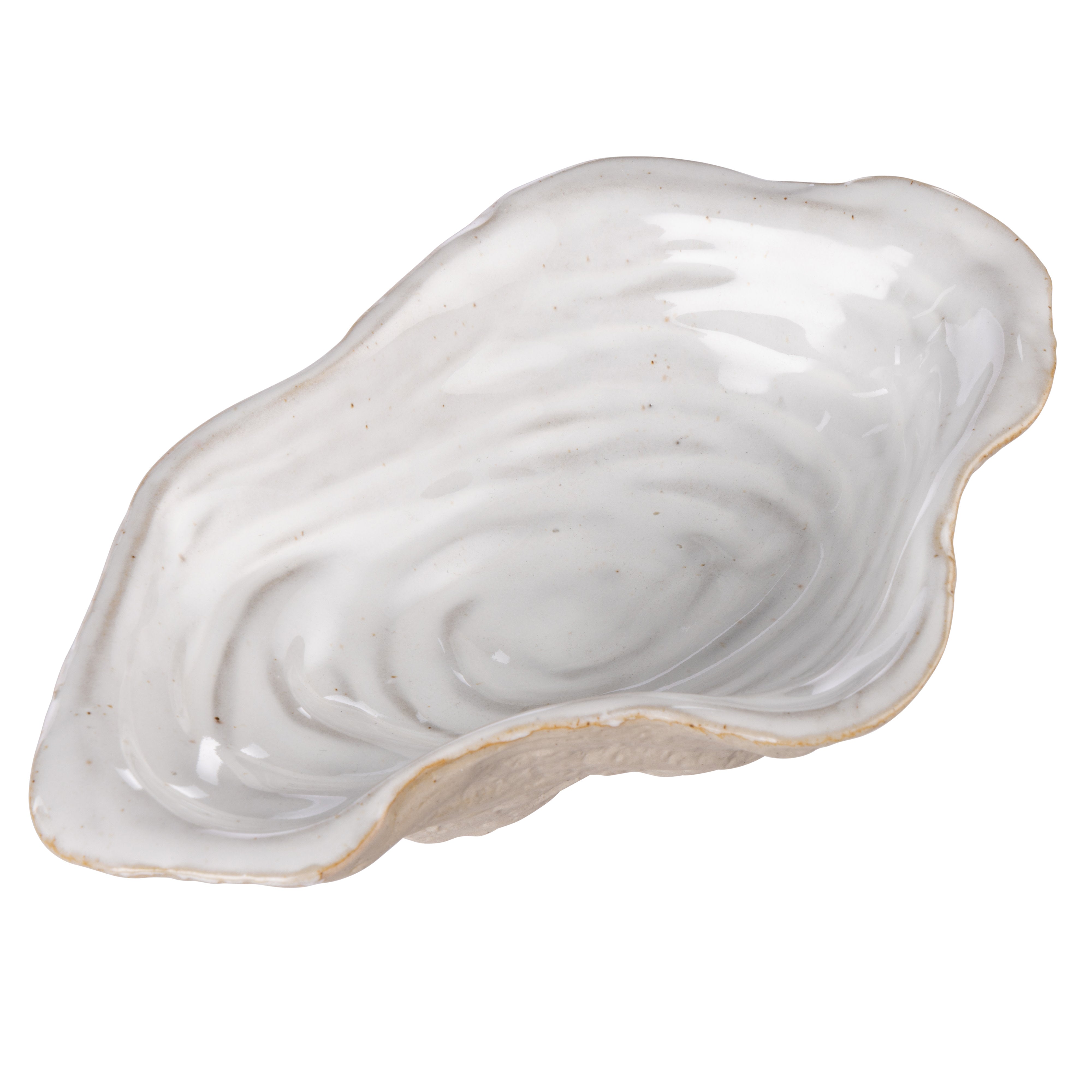 Amalfi Baylor Shell Plate Reactive Small White