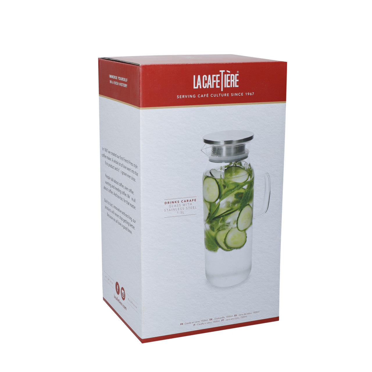 La Cafetière Glass Carafe 1.5L