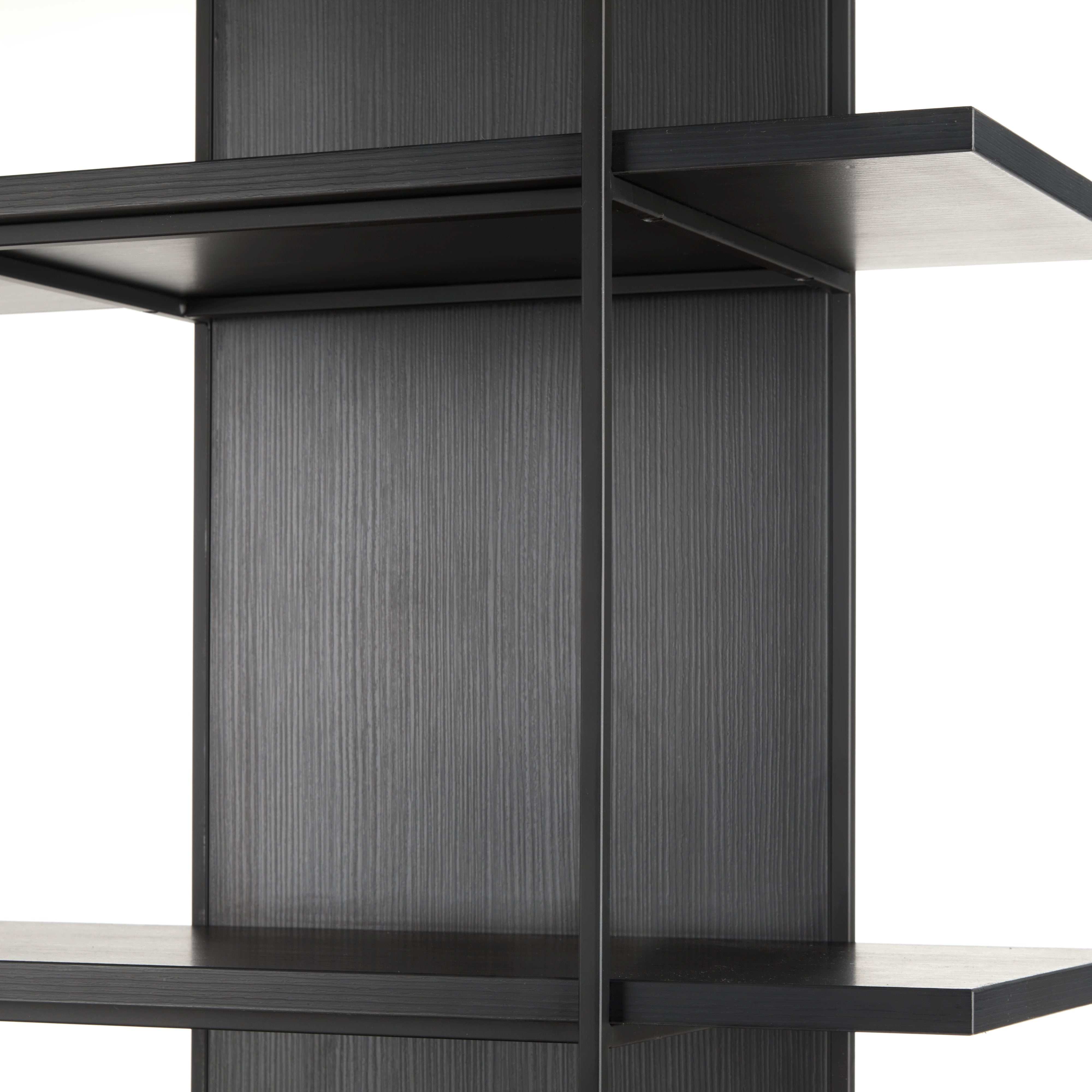 Amalfi Arris Shelving Unit Black