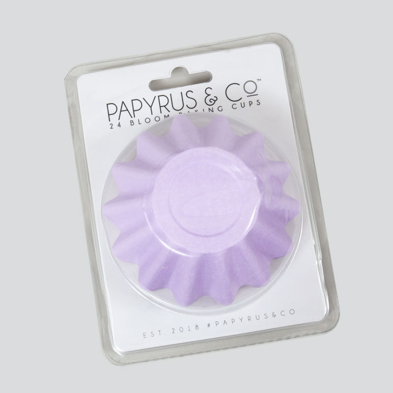 Papyrus Bloom Baking Cups Pastel Lilac 24 Pack