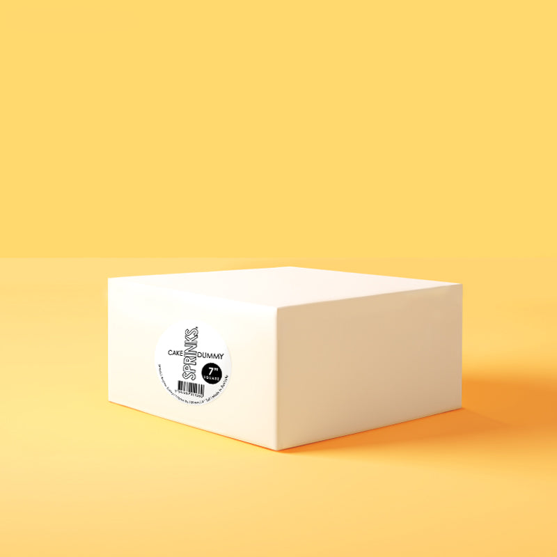 Sprinks Cake Dummy Square 7 x 4in High