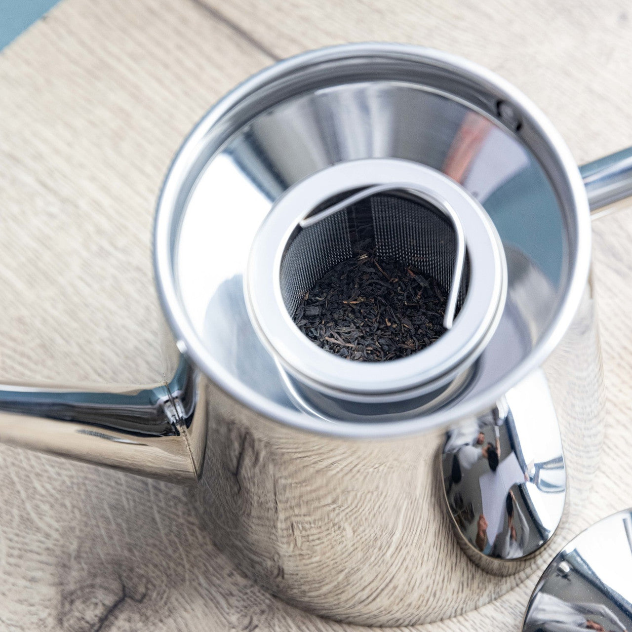 La Cafetière Stainless Steel Infuser Teapot 8 Cup / 1.5L