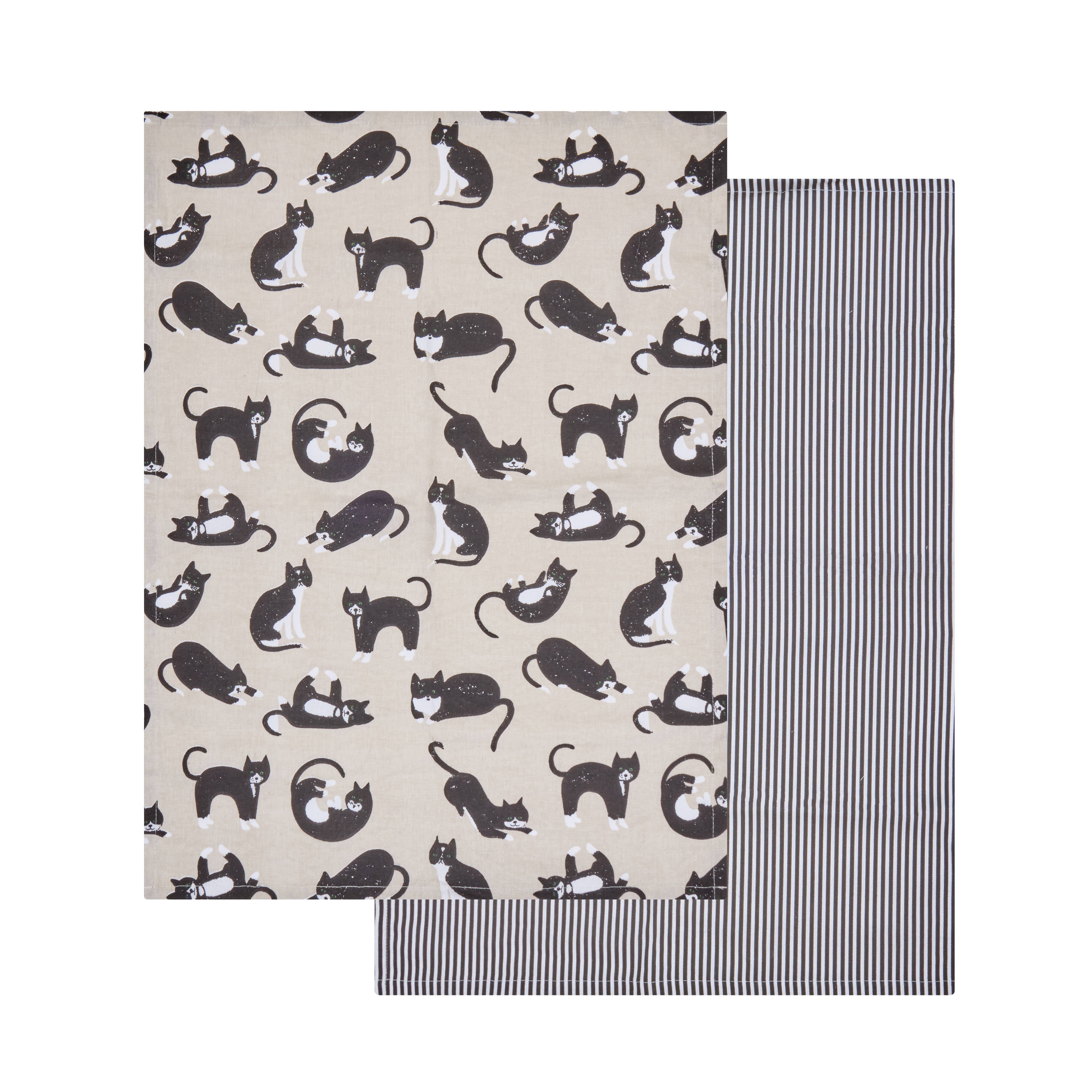 Davis & Waddell Whiskers Tea Towel 2 Piece Set