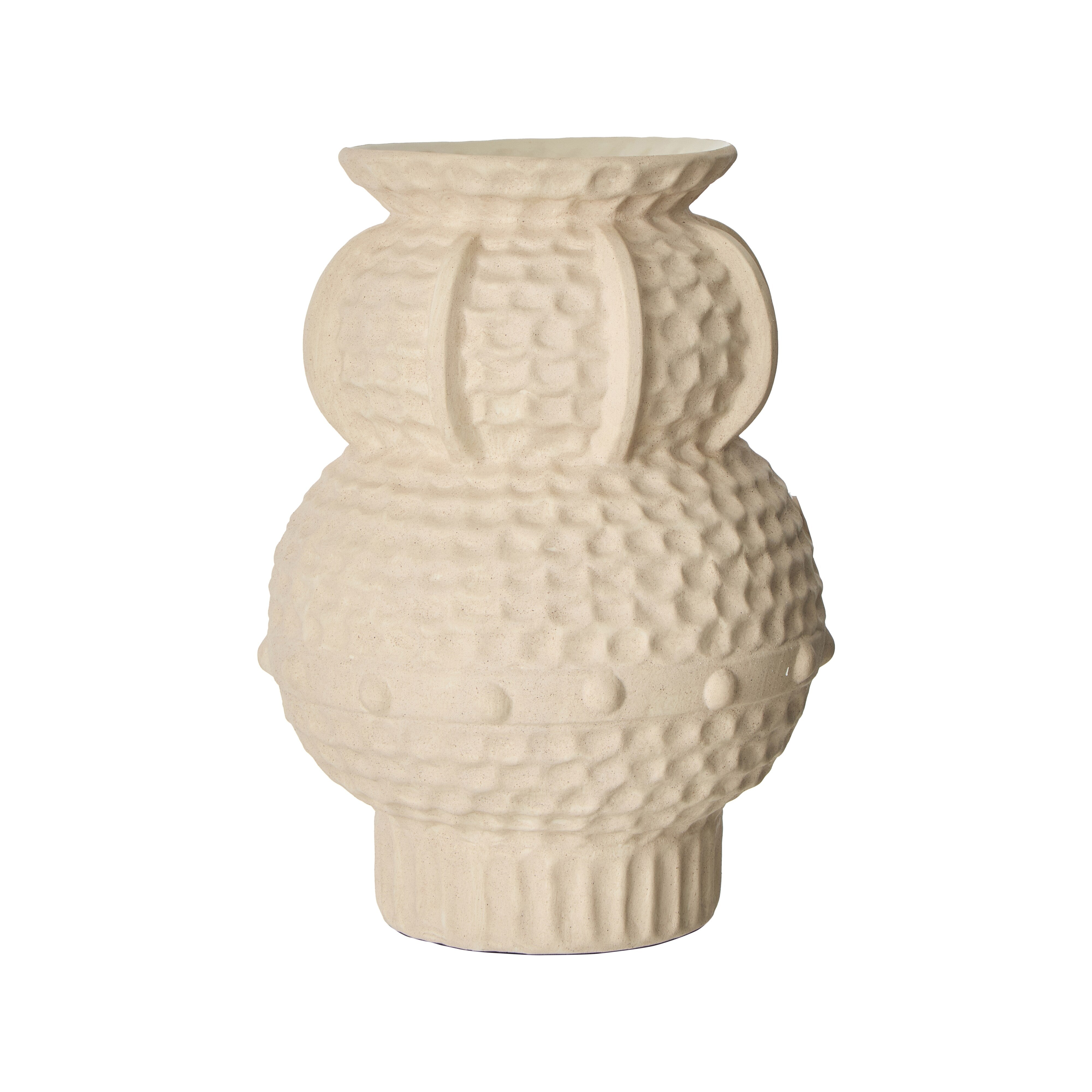 Grand Designs Rio Vase Off White