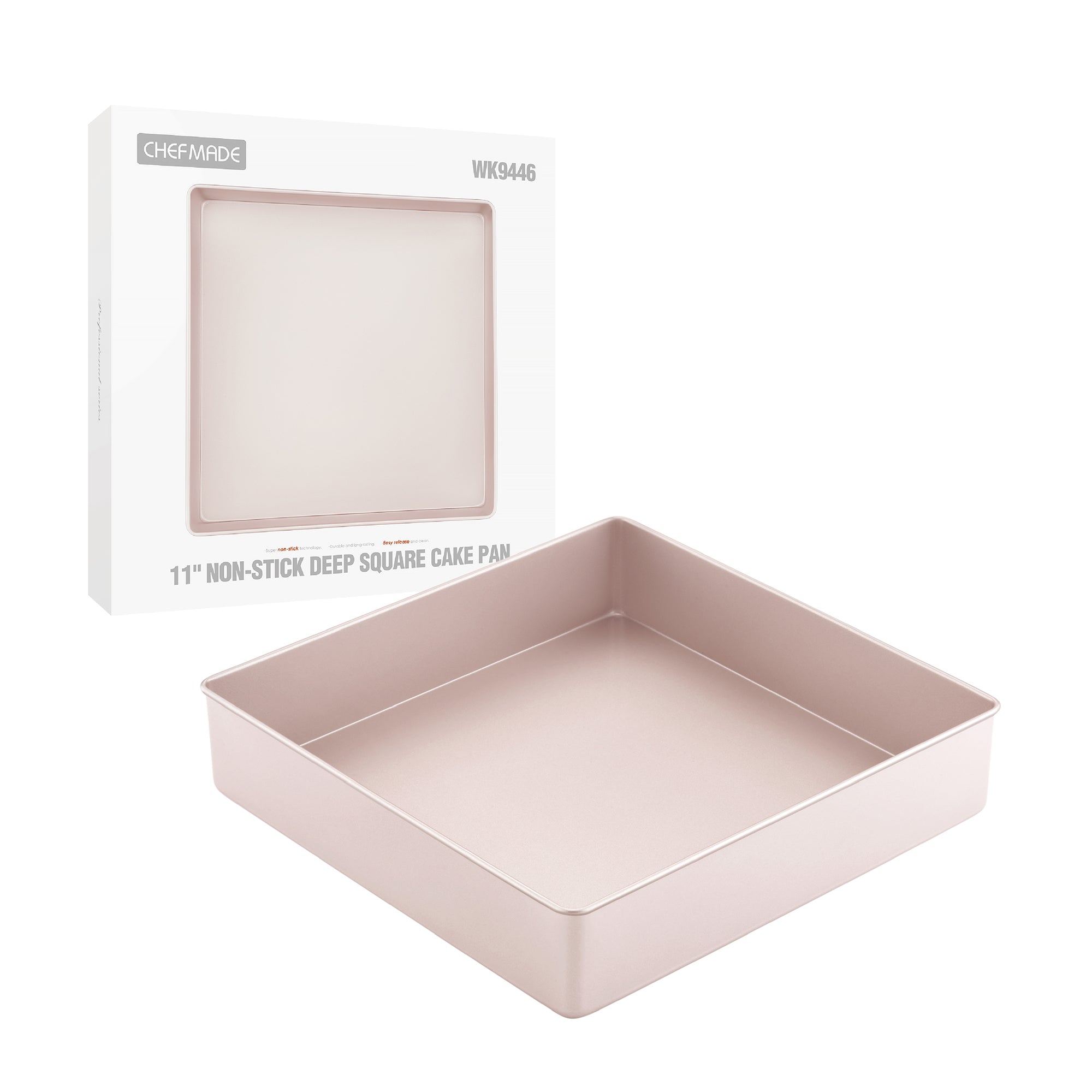 CHEFMADE Deep Square Cake Pan 28.5cm