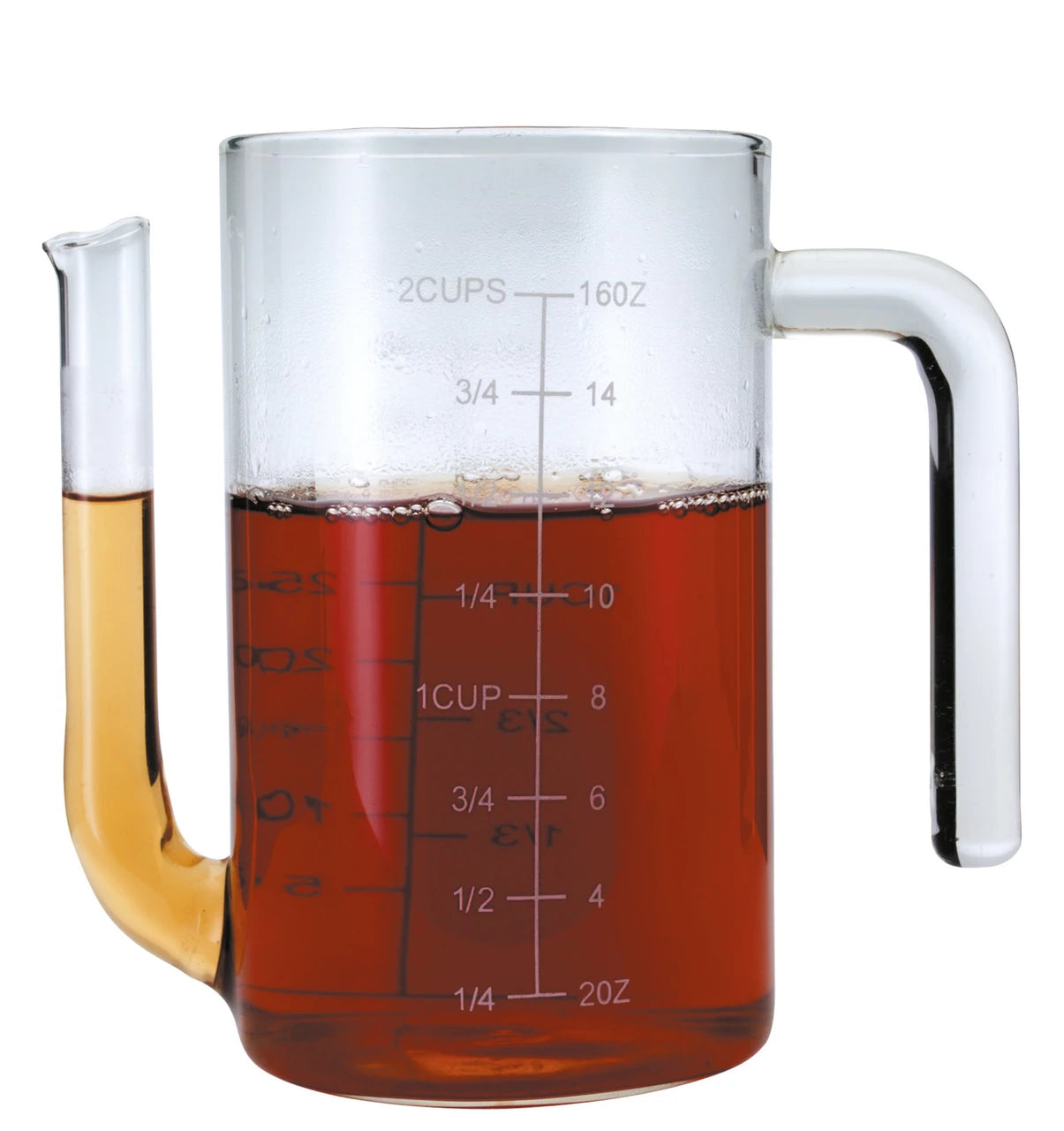 MasterClass Glass Gravy & Fat Separator 450ml
