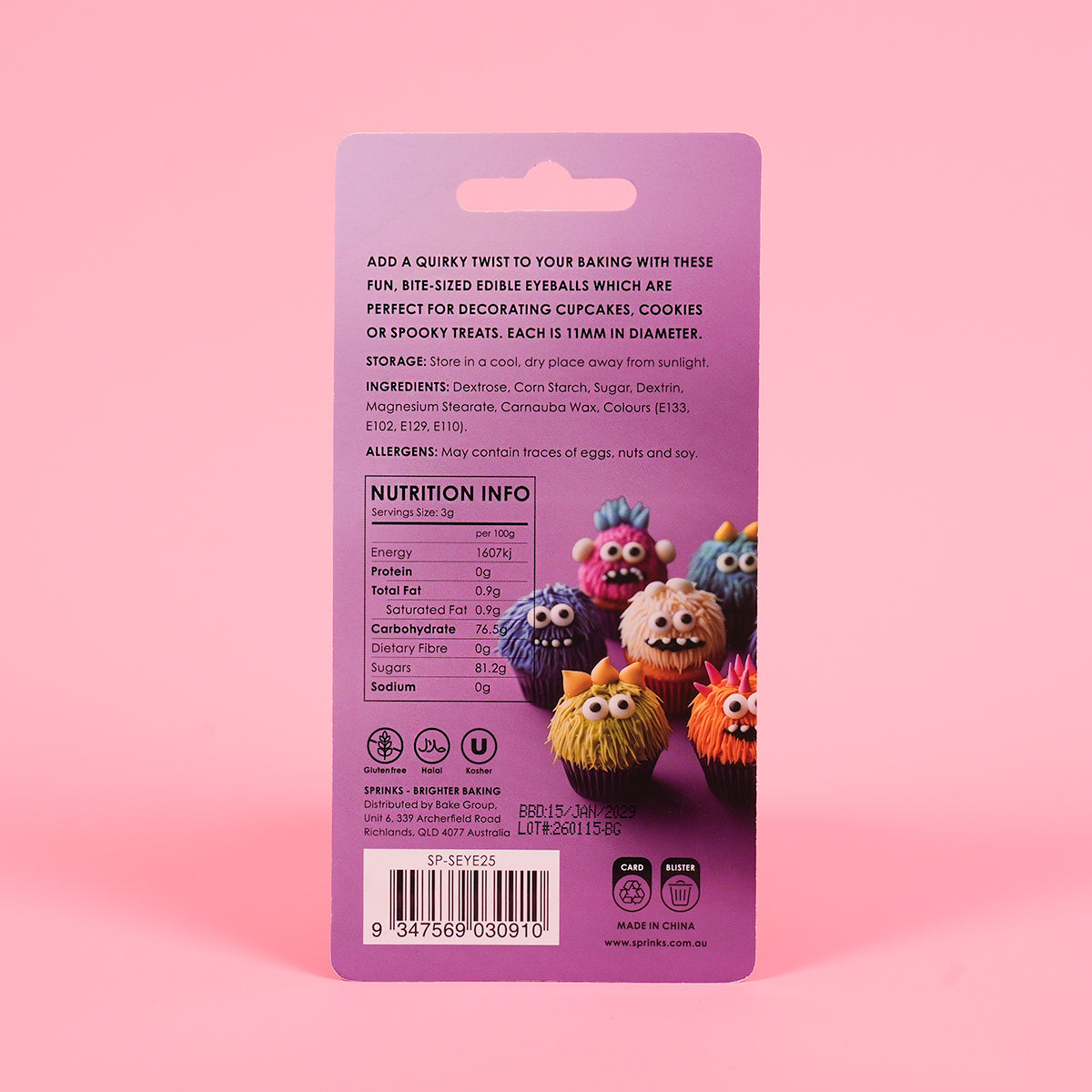 Sprinks Small Eyes Tiny Toppers 25g