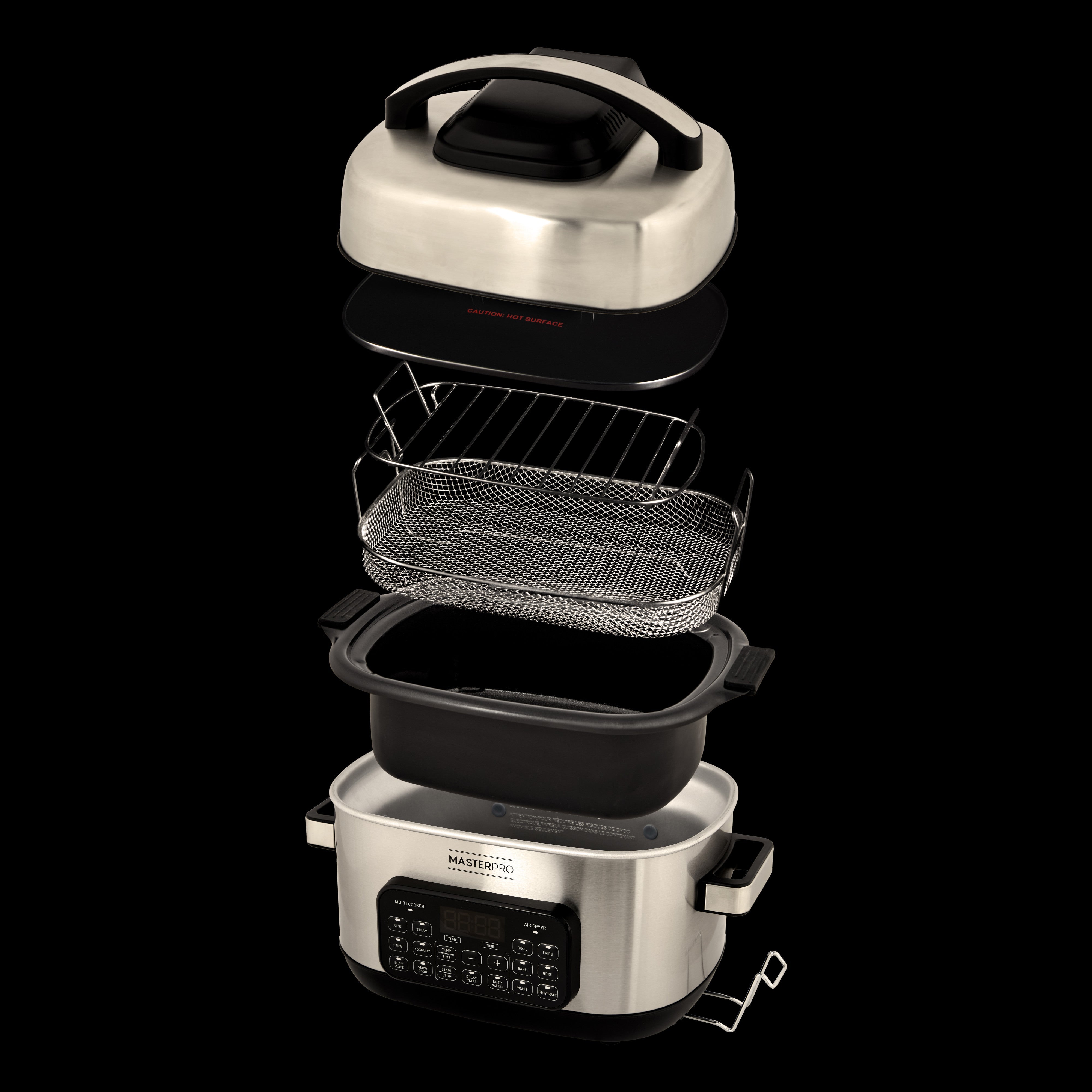 MasterPro 14-in-1 6L Deluxe Multi Cooker & Air Fryer