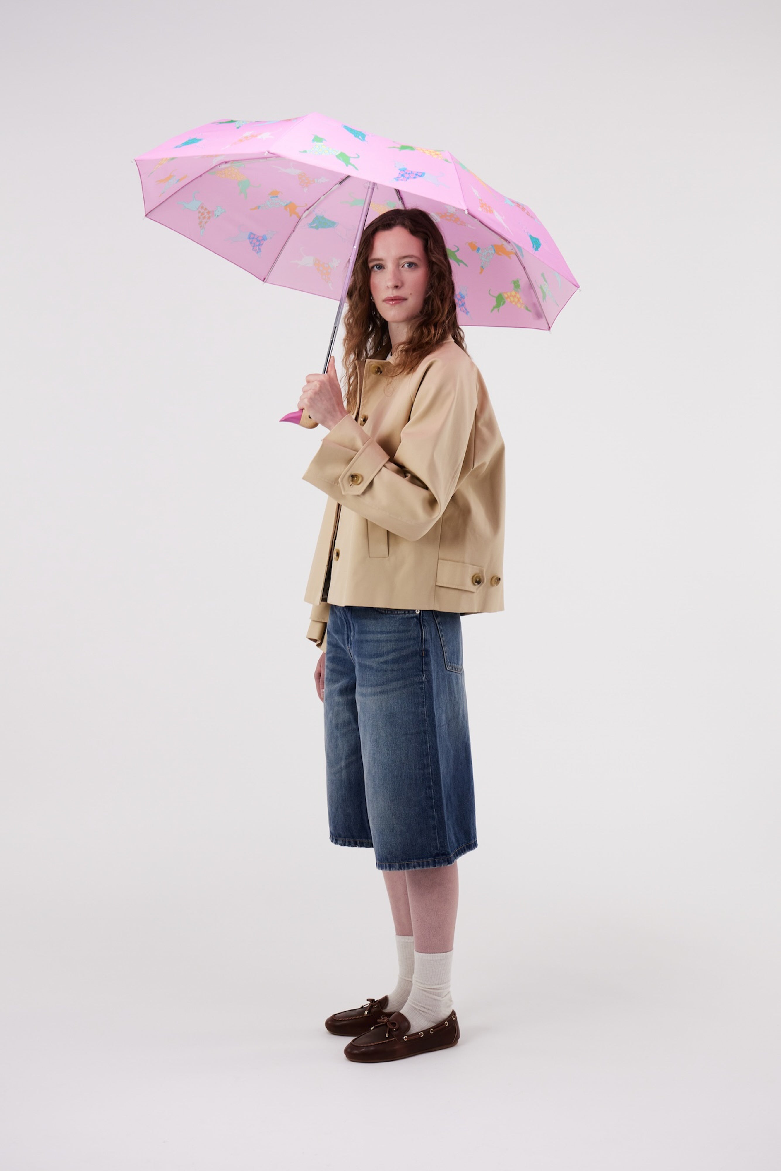 Original Duckhead Duck Umbrella Compact Dogs in Pink