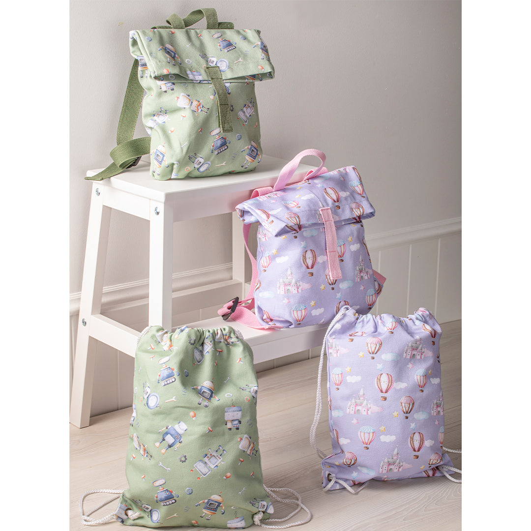 Ashdene Robots Backpack