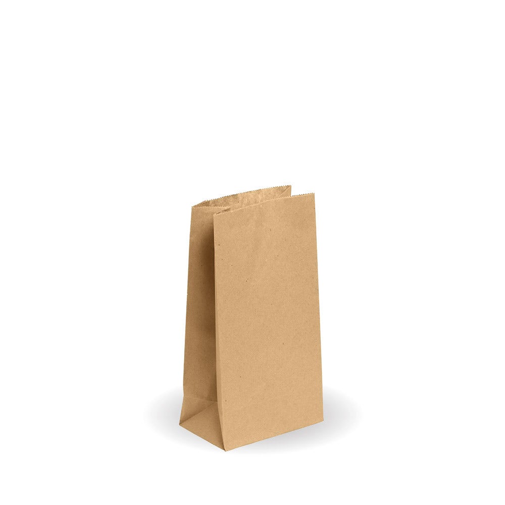 BioPak #4 SOS Kraft Paper Bag