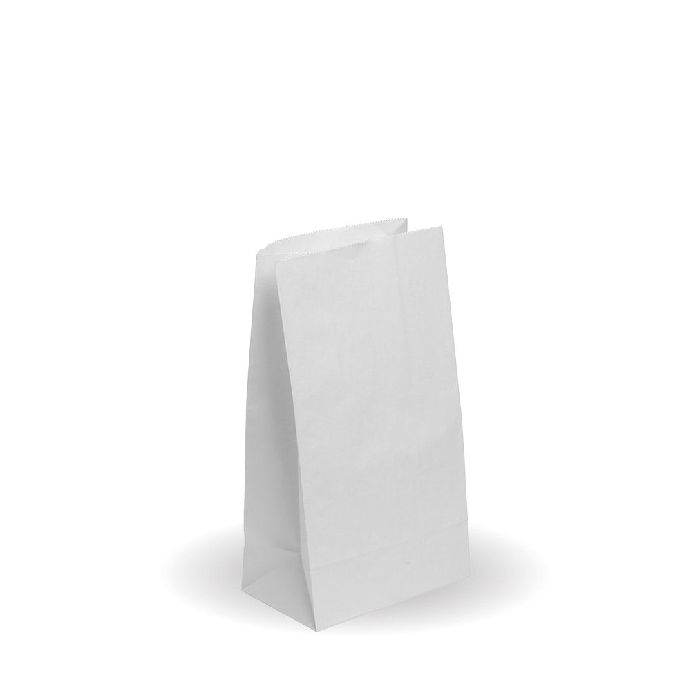 BioPak #6 SOS White Paper Bag