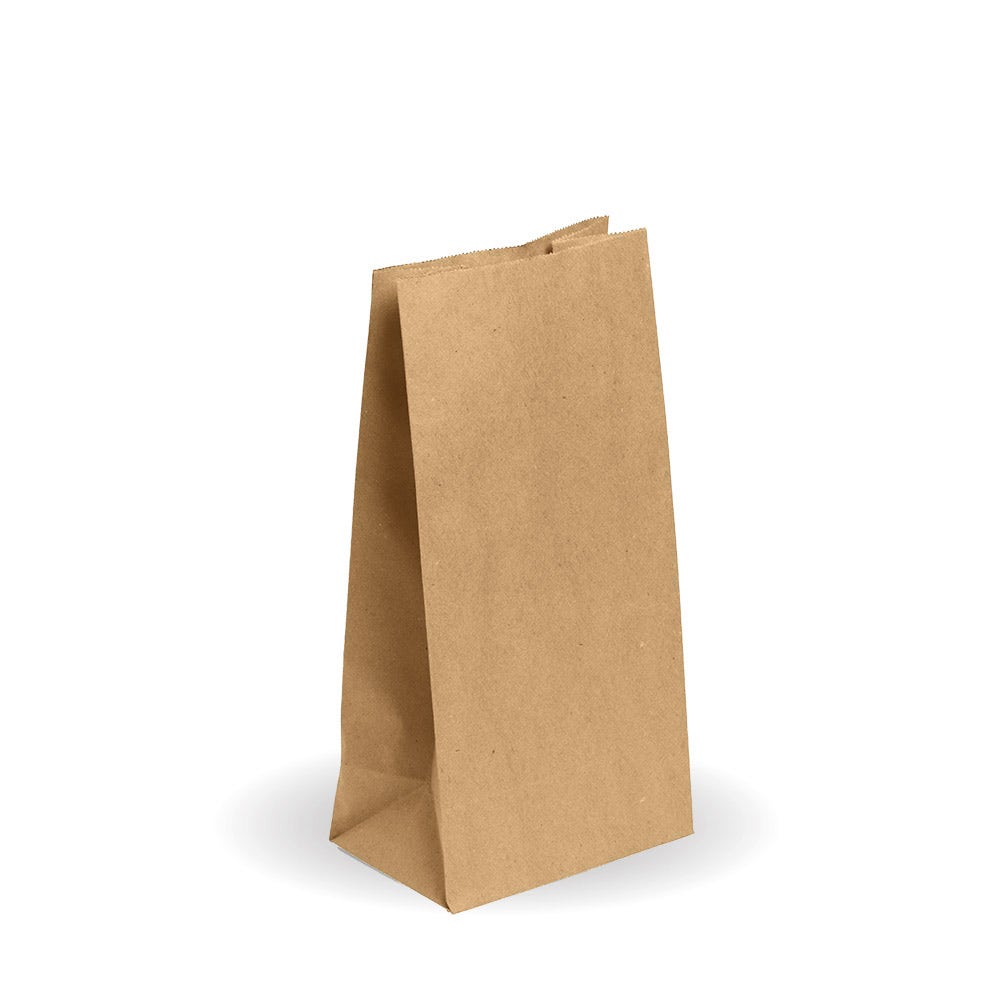 BioPak #8 SOS Kraft Paper Bag