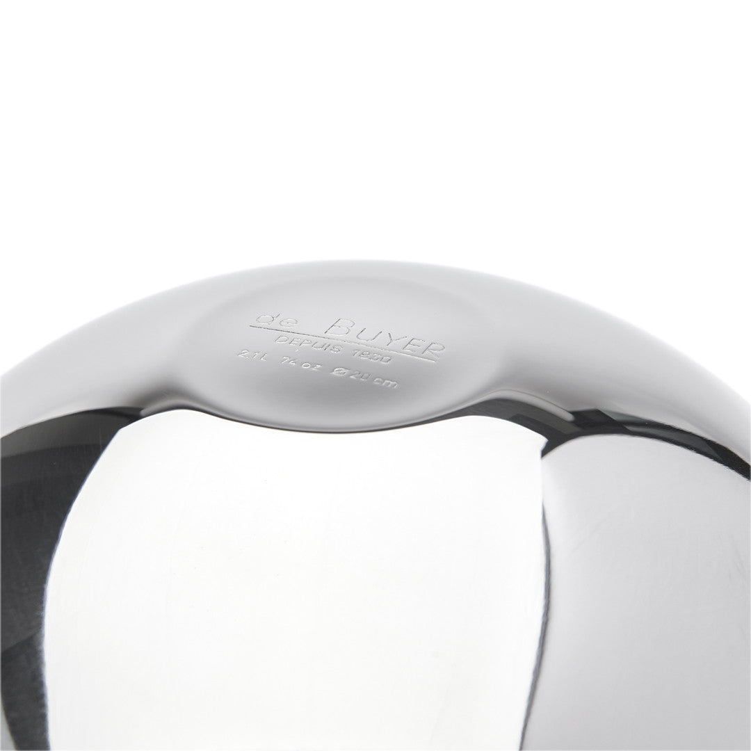 de Buyer Stainless Steel Hemispherical Bowl 20cm