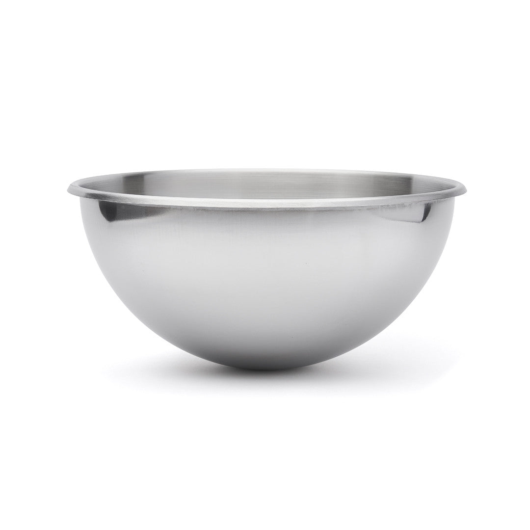 de Buyer Stainless Steel Hemispherical Bowl 35cm