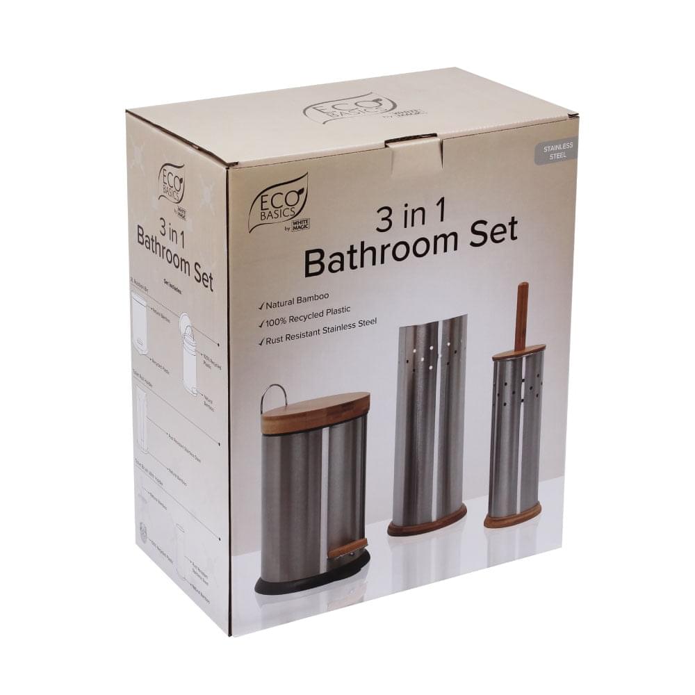 Eco Basics 3 in 1 Bathroom Set