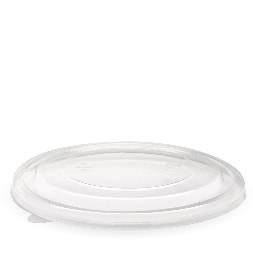 BioPak 1,300ml RPET Kraft BioBowl Lid (Carton of 200)