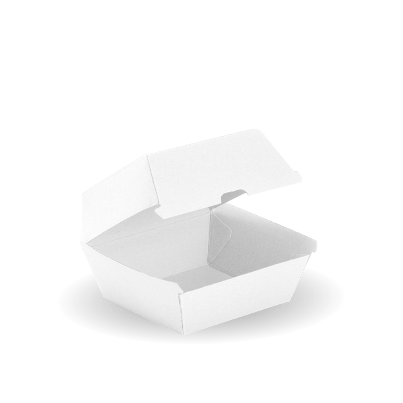 BioPak Burger BioBoard White Box
