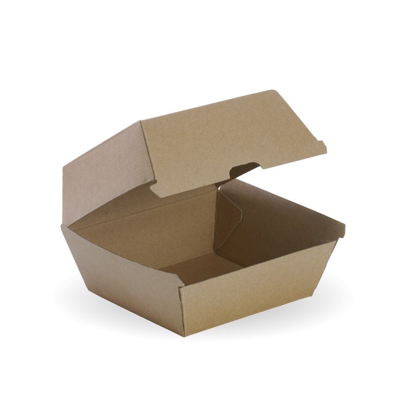 BioPak Large Burger BioBoard Box (Carton of 150)