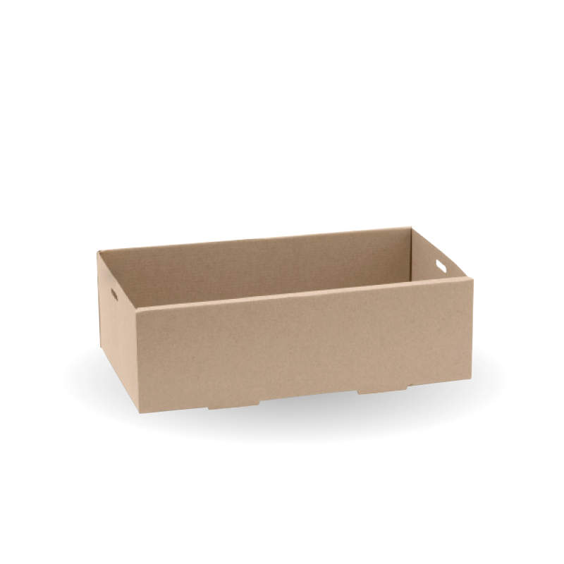 BioPak Extra Small BioBoard Catering Tray Base