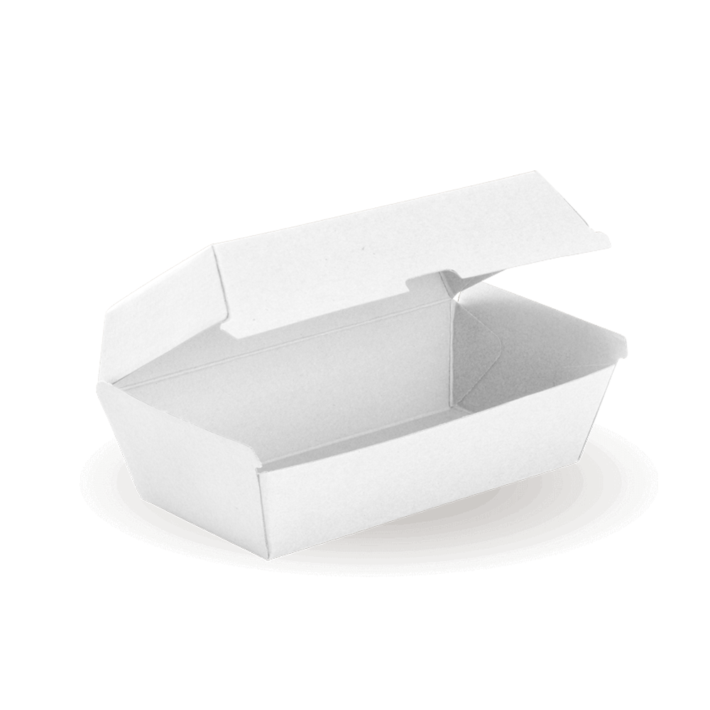BioPak Regular Snack BioBoard White Box