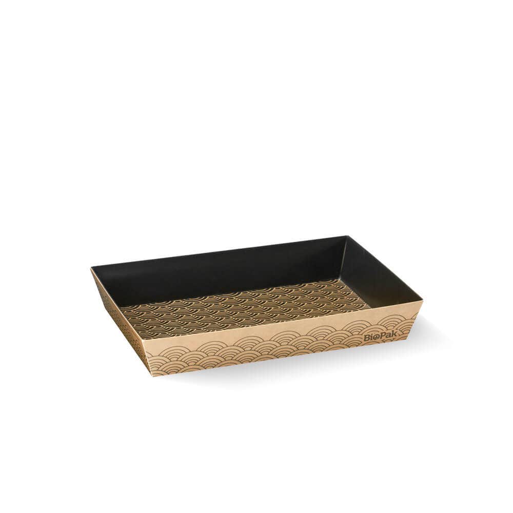 BioPak Small BioBoard Sushi Tray