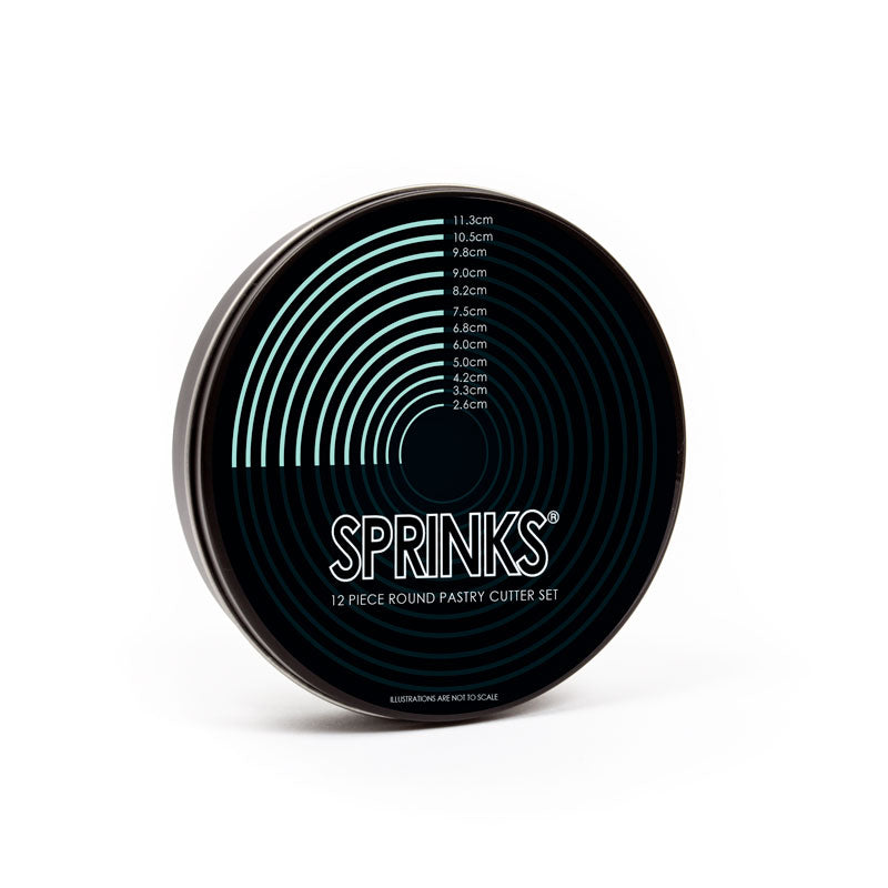 Sprinks Round Stainless Pastry Cutter Set 12 Piece