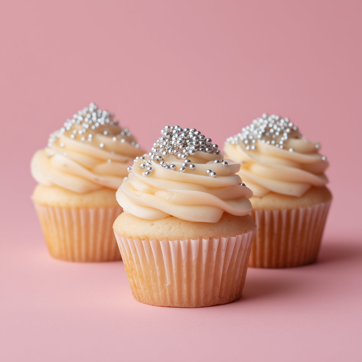Bake Group Pro Series 2kg Shiny Silver 2mm Sprinkles