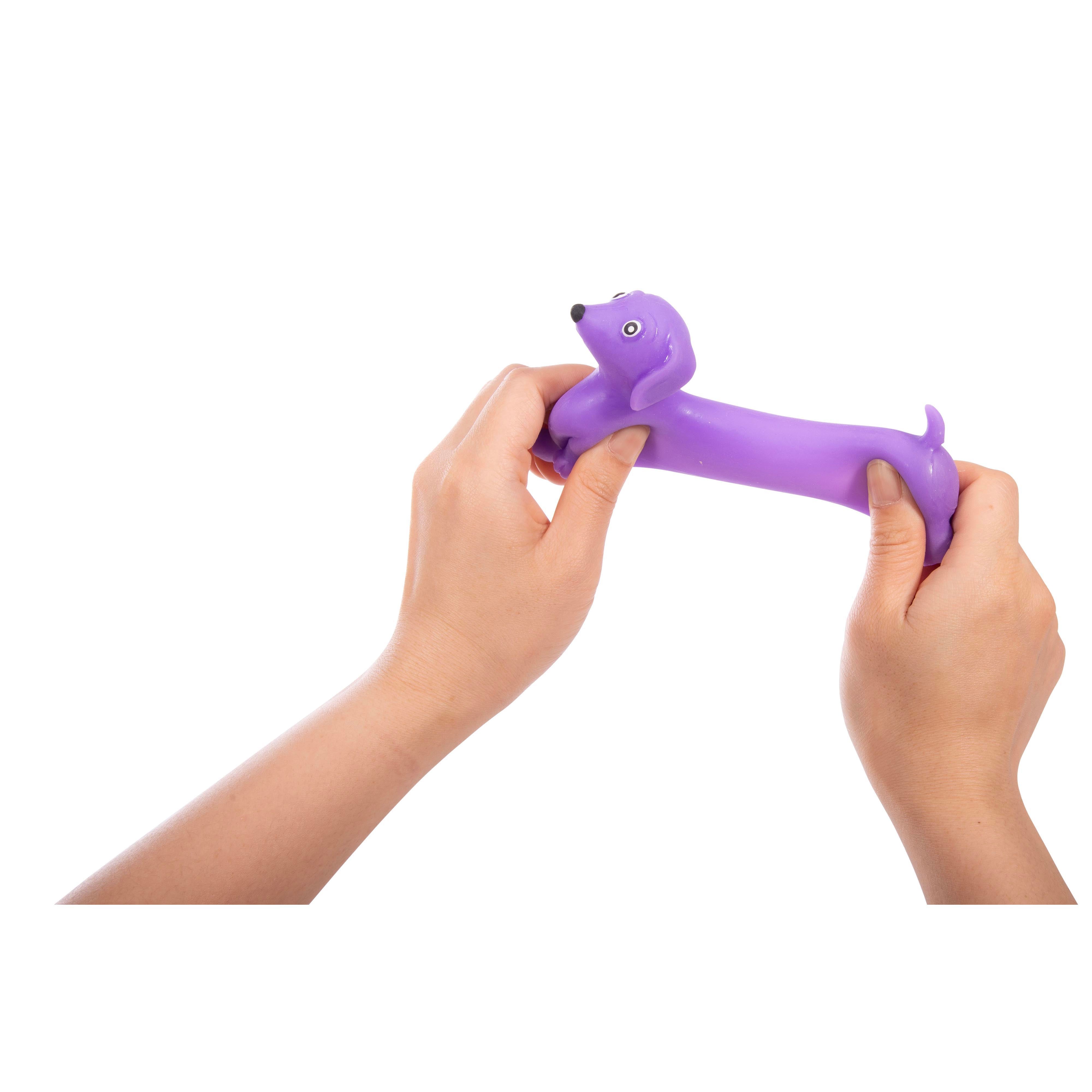 Discovery Zone Stretchy Sausage Dog Neon