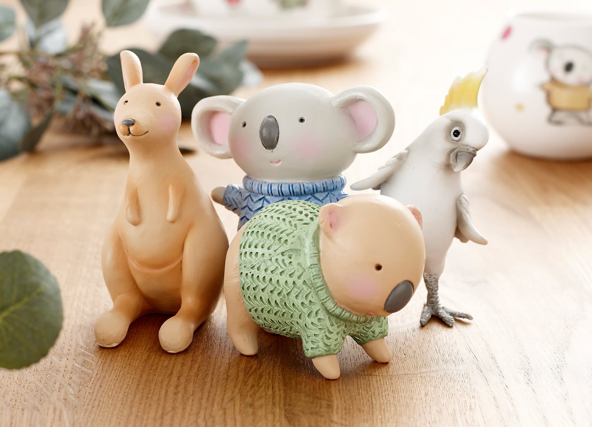 Ashdene Barney Gumnut & Friends Wombat Figurine