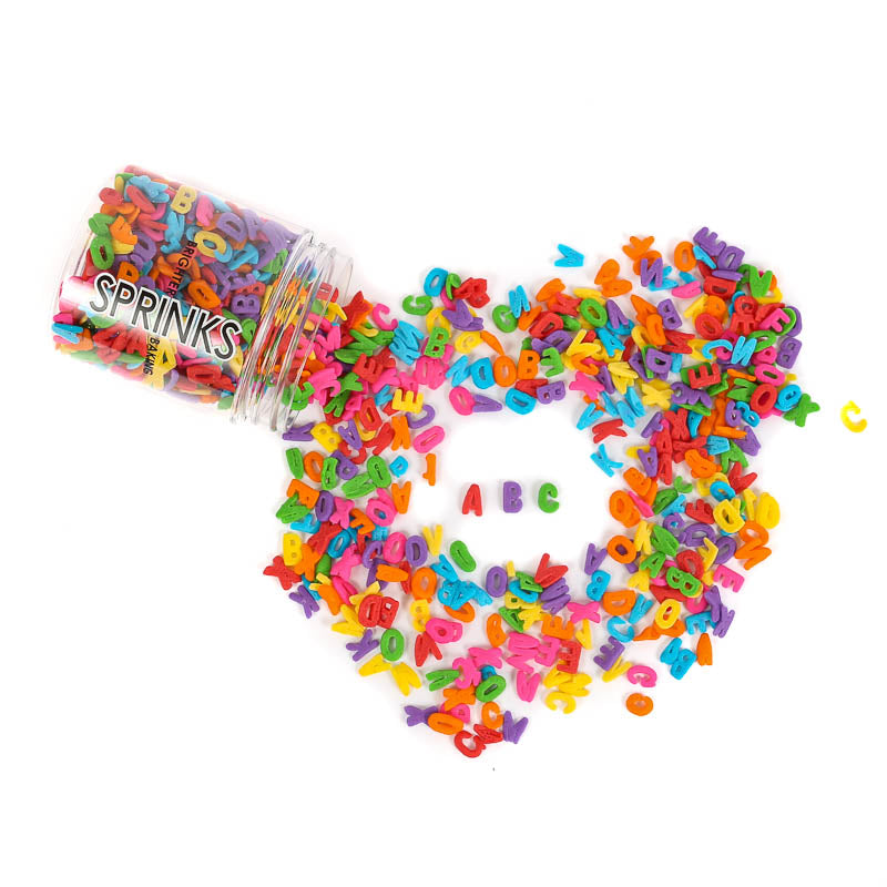 Sprinks Mixed Alphabet Sprinkles 55g