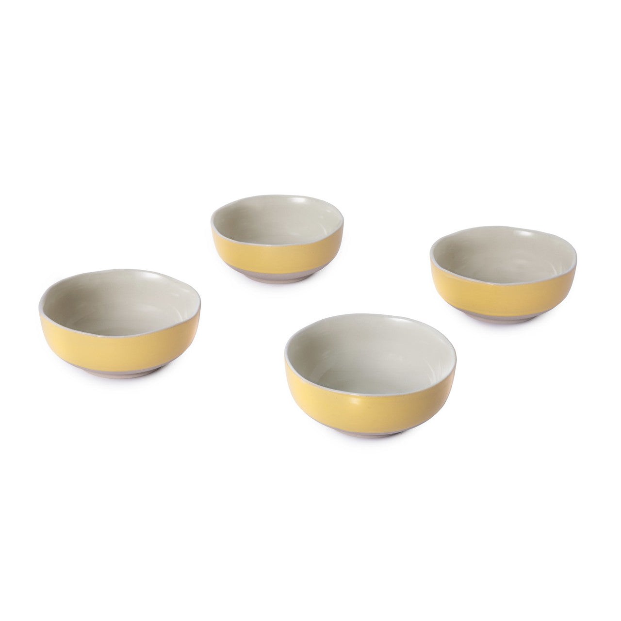 Jamie Oliver Big Love 16cm Brilliant Bowls Set of 4 Yellow