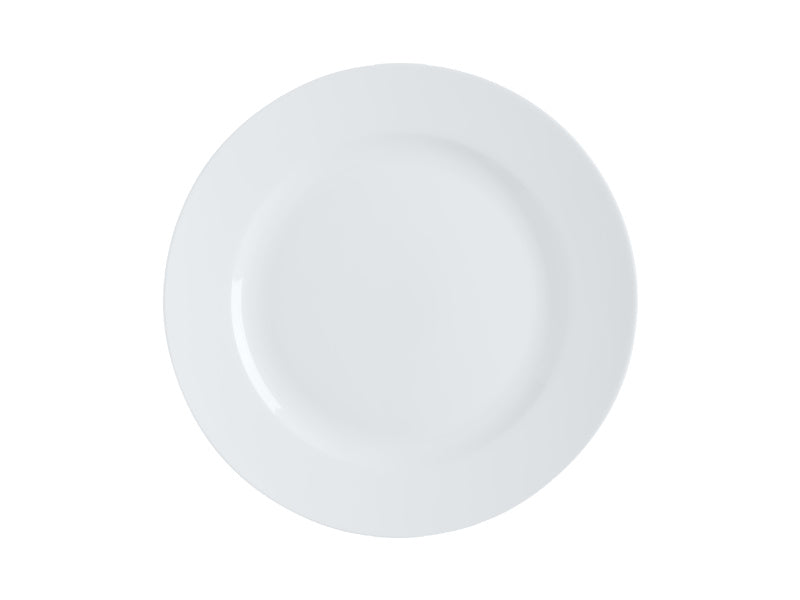 Maxwell & Williams Cashmere Rim Entree Plate White 23cm