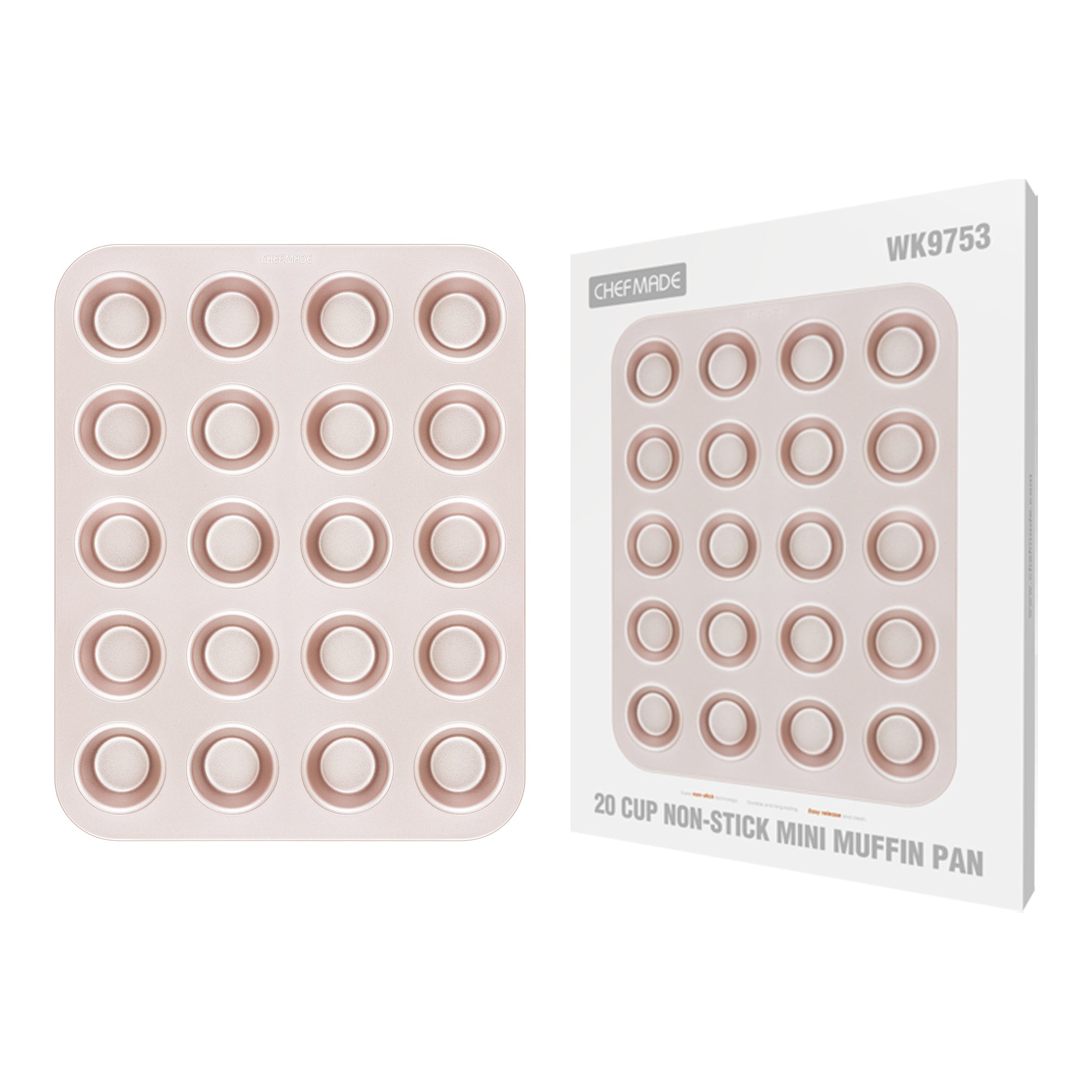 CHEFMADE Mini Muffin Pan 20 Cup (WK9753)