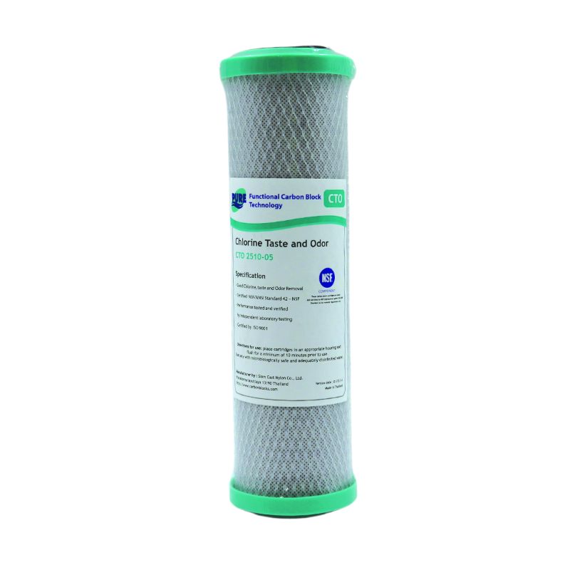 Drop In Carbon Block Filter 10 inch 5 Micron - Premium