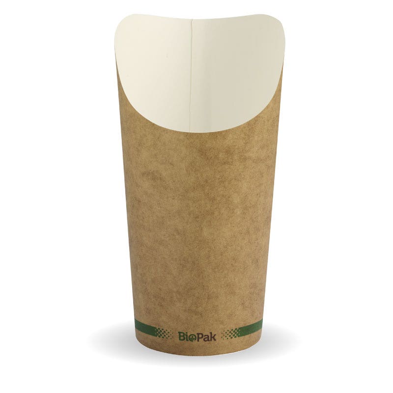 BioPak Large Paper Chip BioCup
