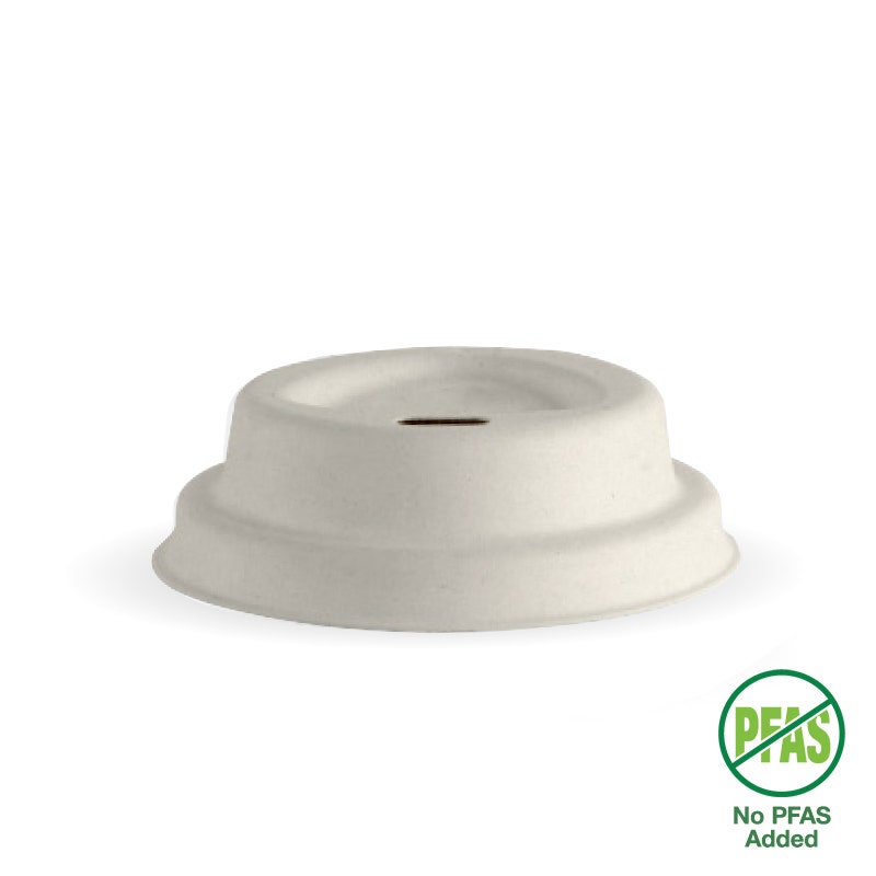 BioPak 63mm / 4oz Natural Plant Fibre BioCup Lid