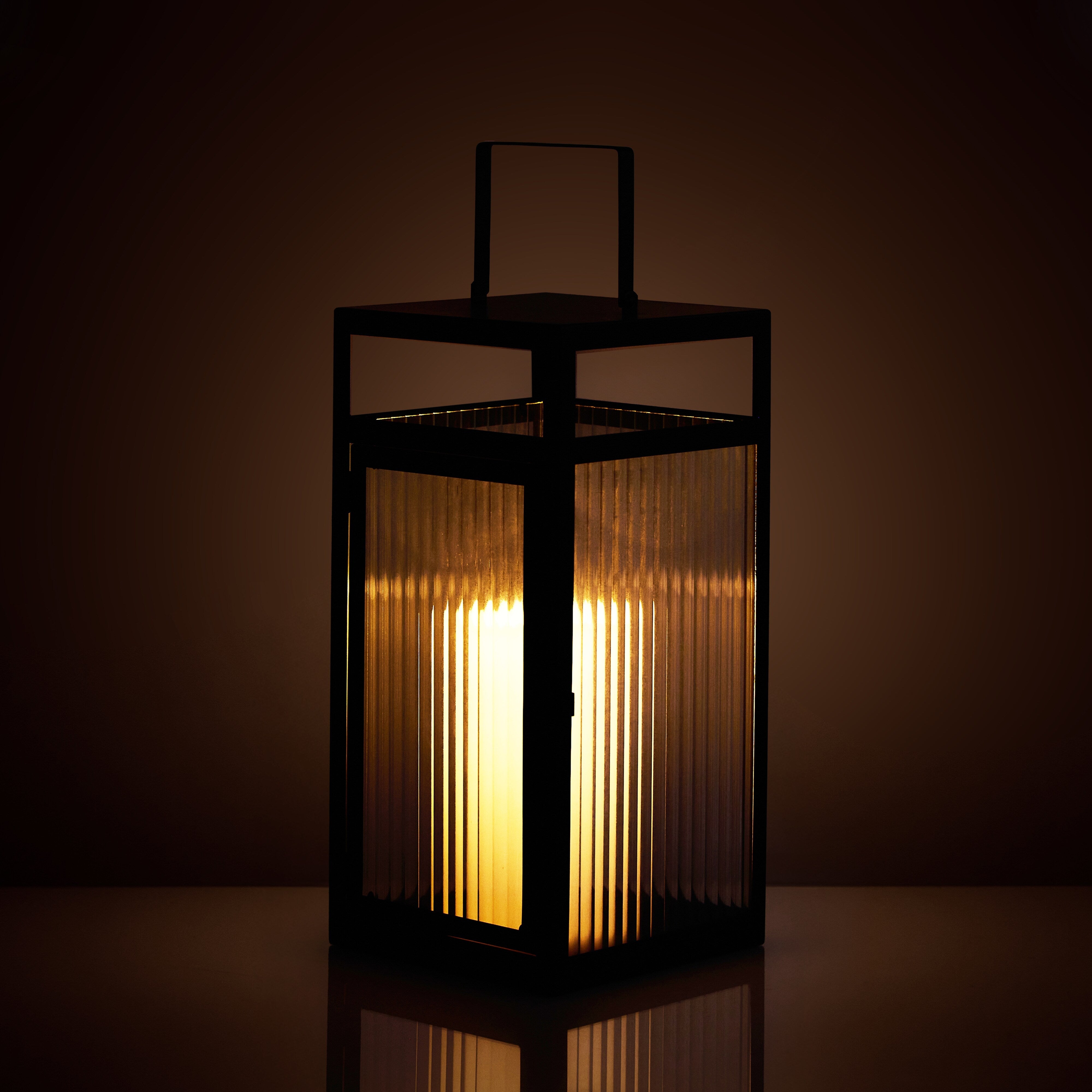Rogue Kuro Ribbed Lantern 57cm