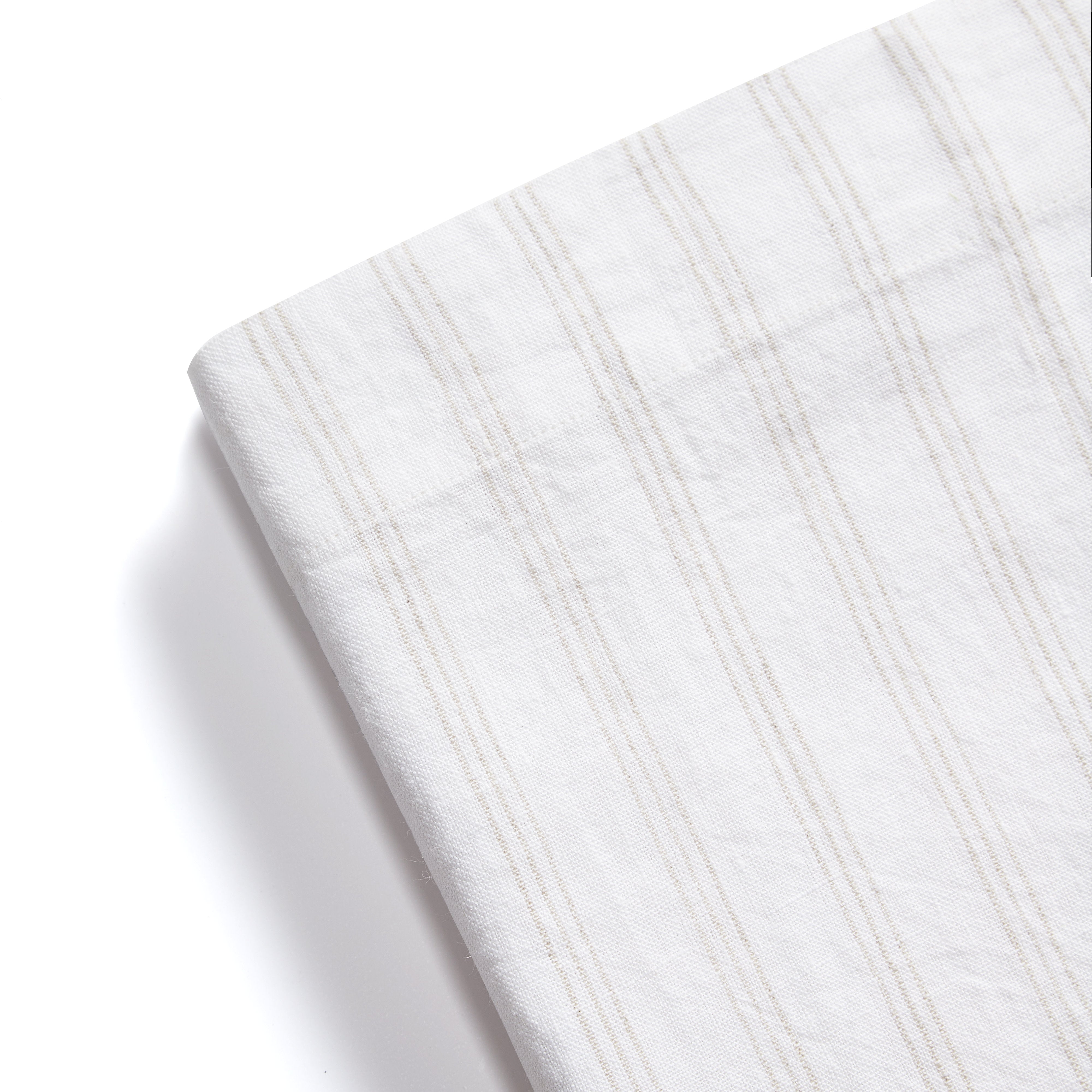 Society Home Chloe Liveable Linen Table Runner White