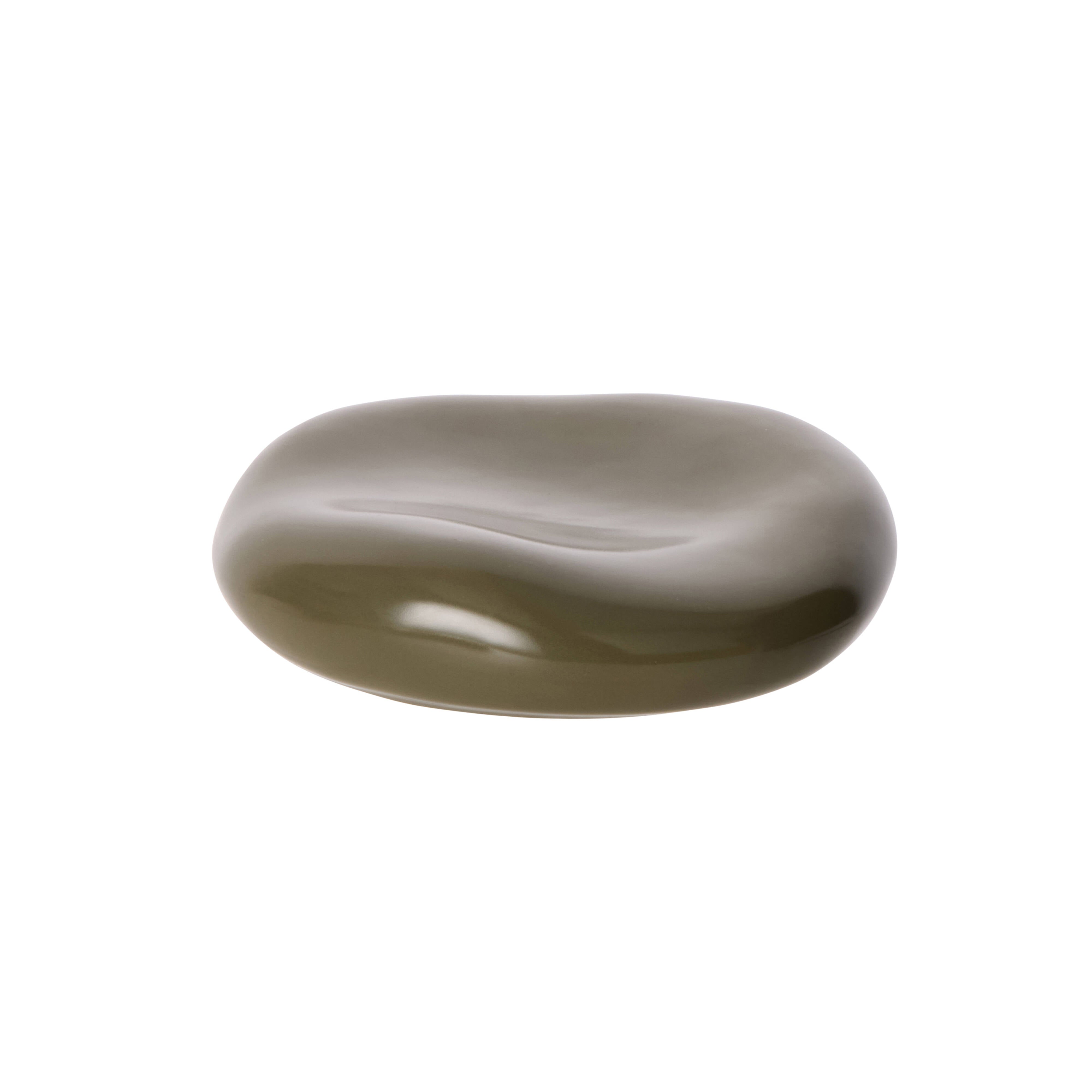 Amalfi Form Dessert Plate Small 17x17x4cm Green