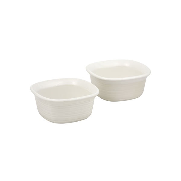 Corningware Etch White 207mL Ramekin 2 Pack