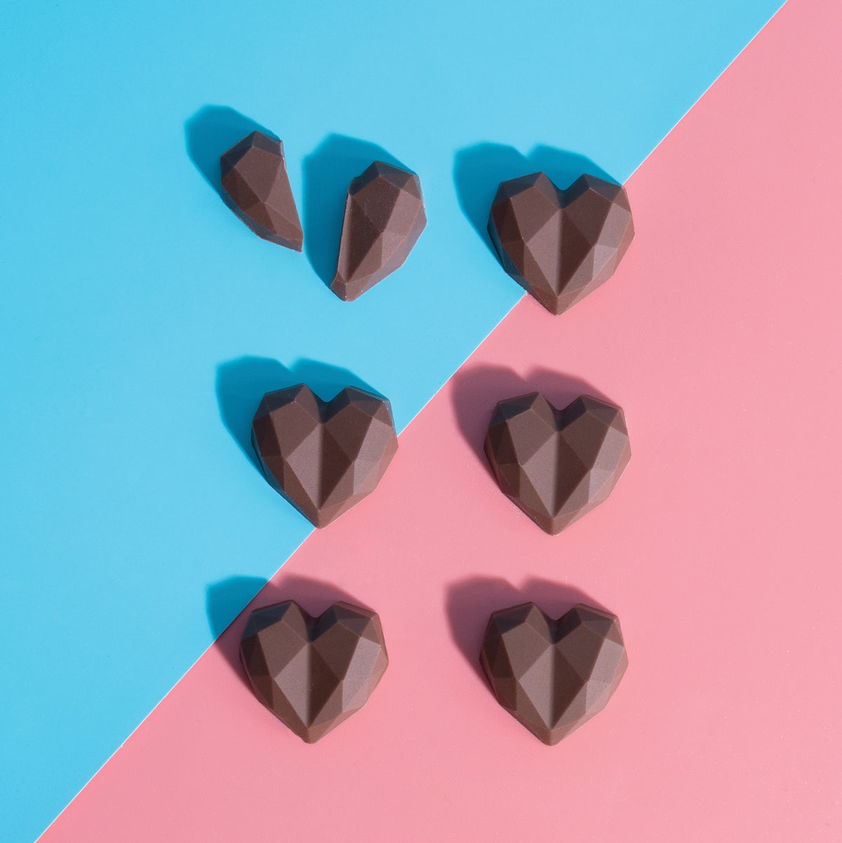 Sprinks Silicone Mould Small Geo Heart