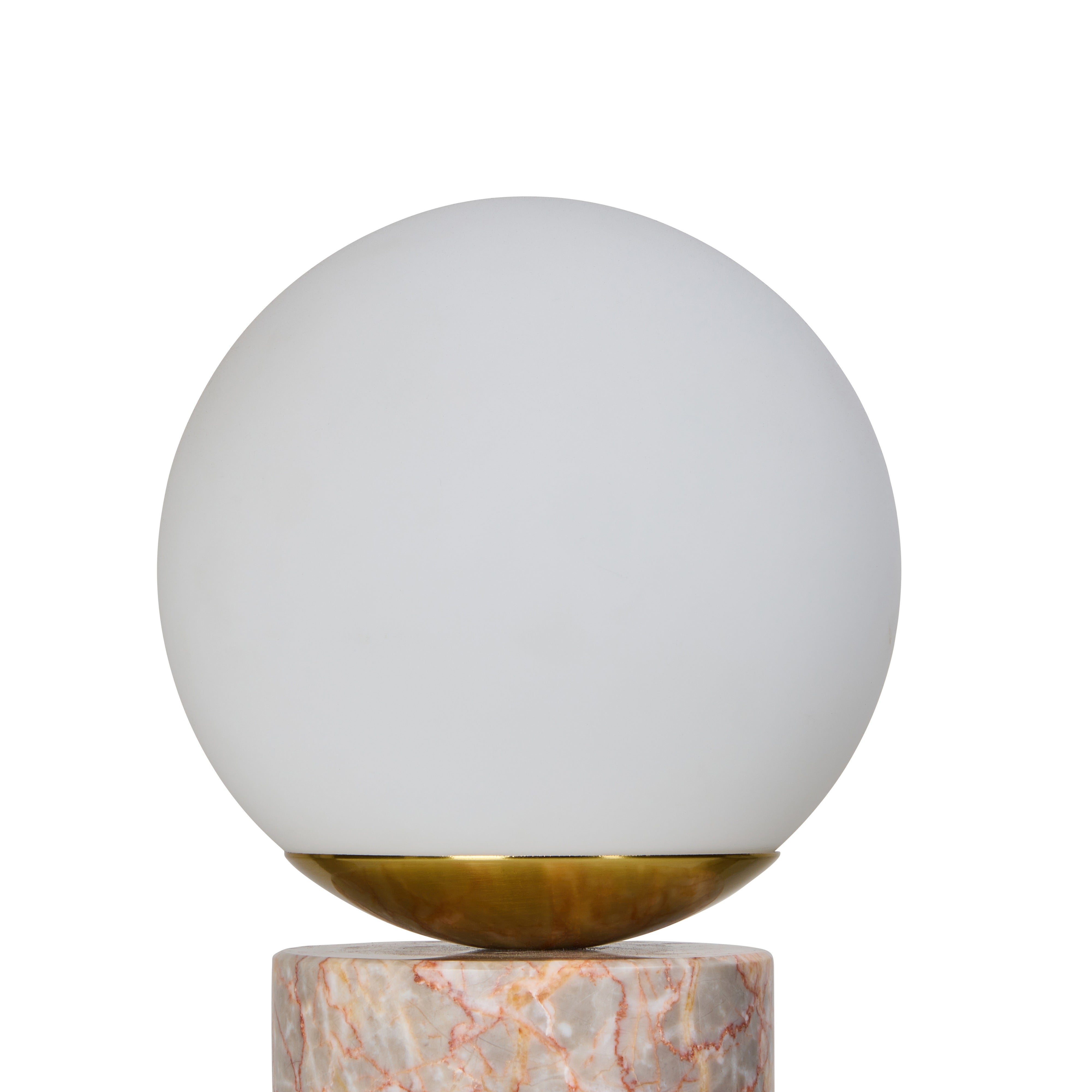Amalfi Amani Table Lamp Pink & White