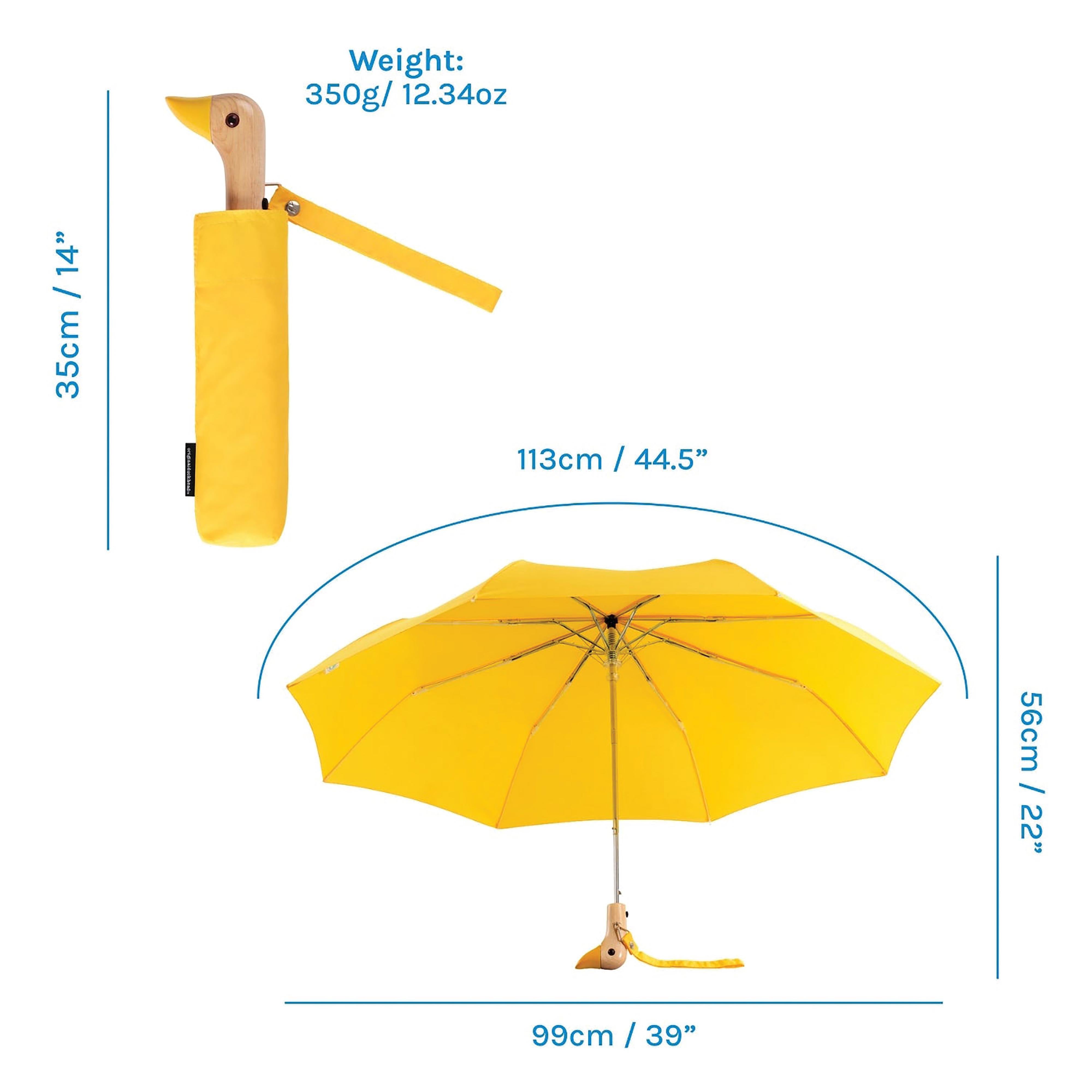 Original Duckhead Duck Umbrella Compact Yellow
