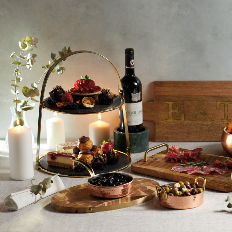 Artesà Arch Frame Slate Serving Stand