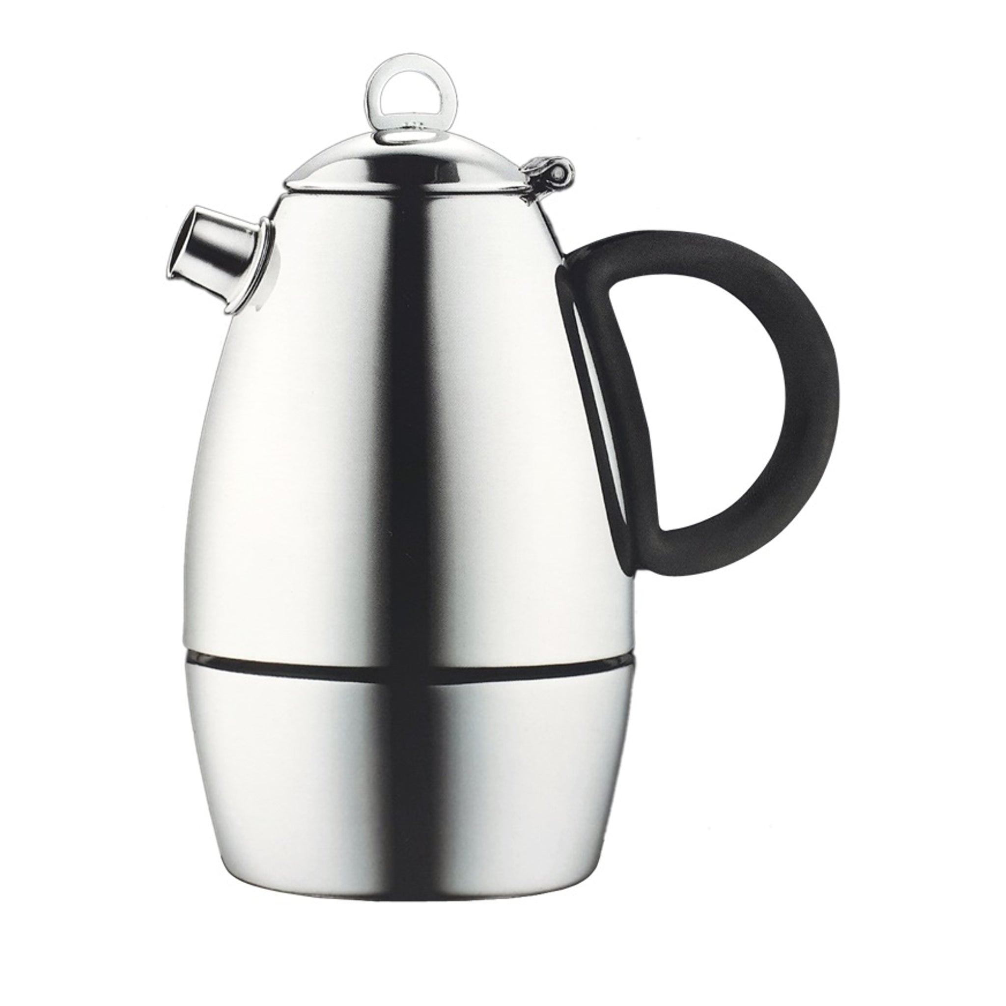 Incasa Belly Stainless Steel Moka Coffee Percolator (3 Cup)