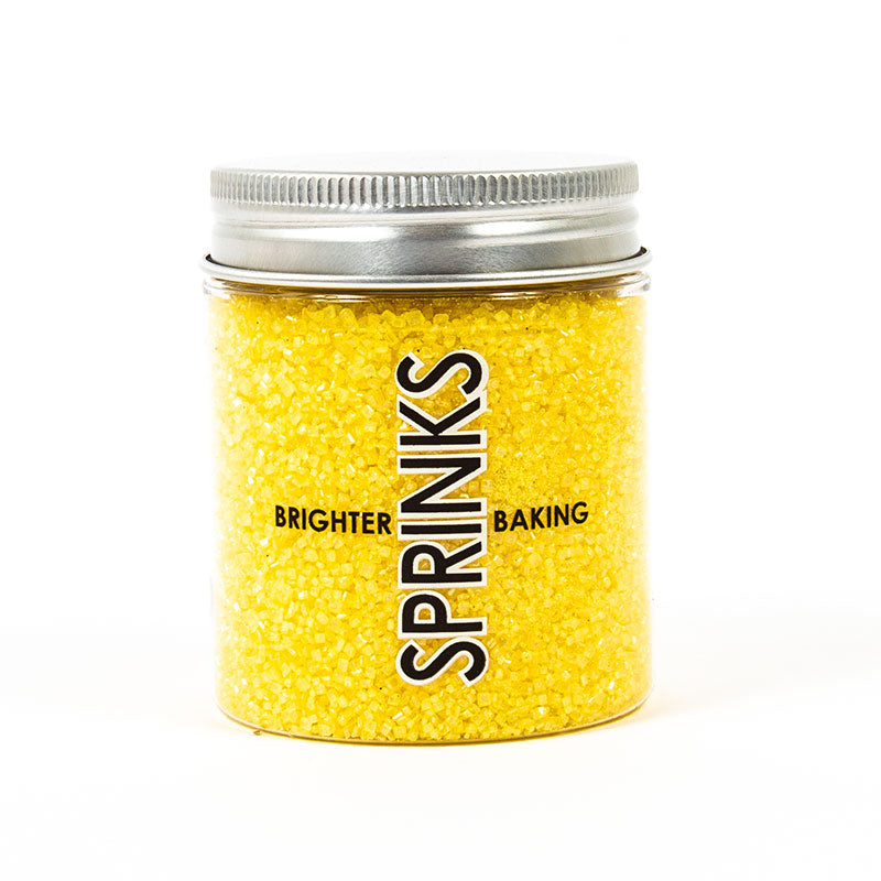 Sprinks Sanding Sugar Yellow 80g