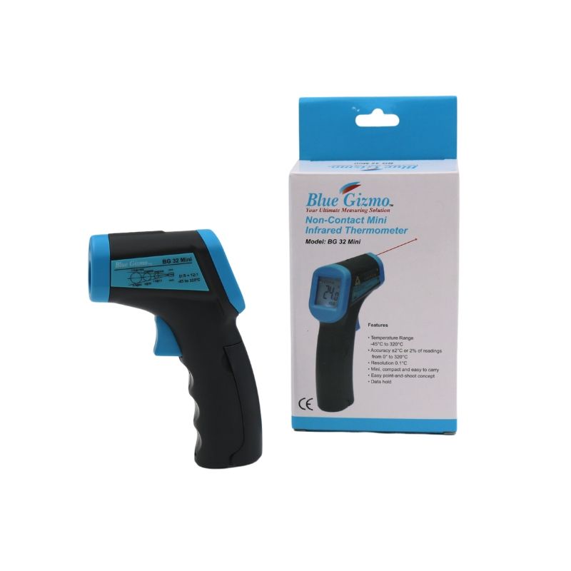 Blue Gizmo Infrared Thermometer LCD