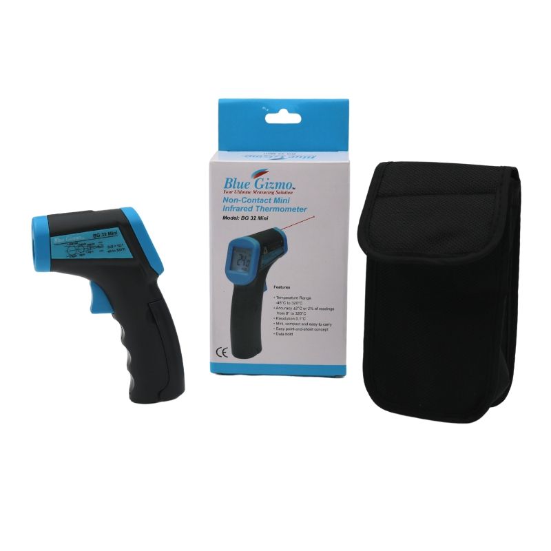 Blue Gizmo Infrared Thermometer LCD